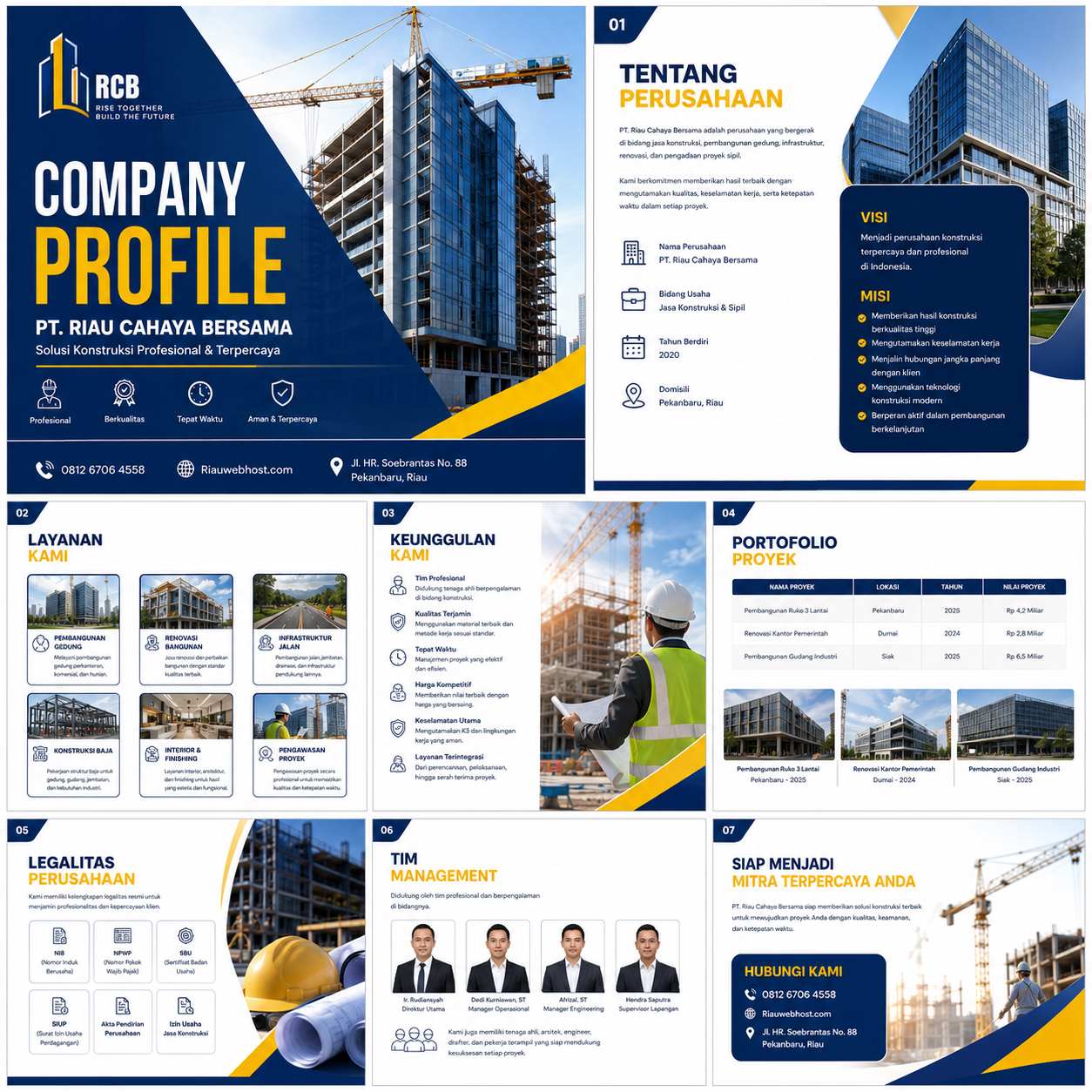 Company Profile Kontraktor